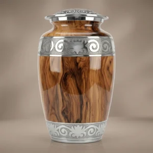 Oak Wood-Grain Cremation Urn Family Set (Set of 6) – Solace Forever